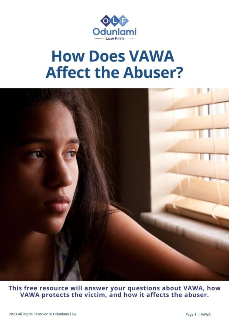 How Does VAWA Affect the Abuser